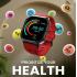 HiFuture ULTRA 3 Bluetooth Calling Smart Watch, 2.0-inch IPS Display, IP68 Waterproof, 24/7 True heart rate & Blood oxygen sensor (the fifth generation), Up to 7 days daily use, 100+ Sports Mode - Red